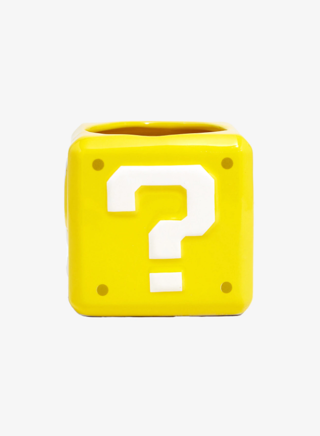 SUPER MARIO BROS. BLOQUE DE PREGUNTA ? TAZA