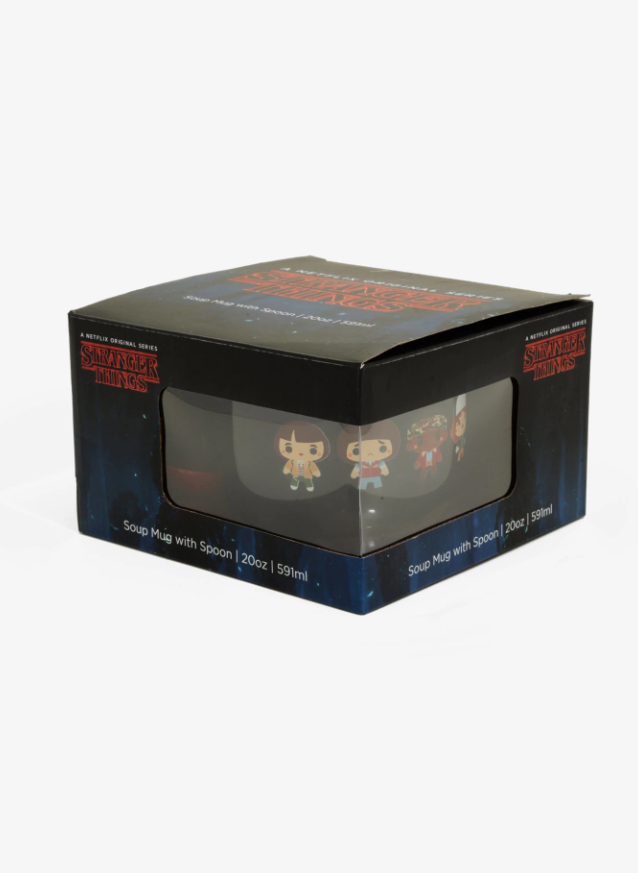 Stranger Things Set Taza y Cuchara