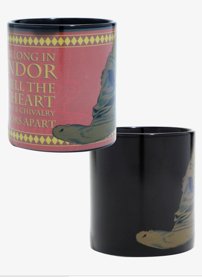 Harry Potter Taza de Revelación de Calor Sombrero Gryffindor