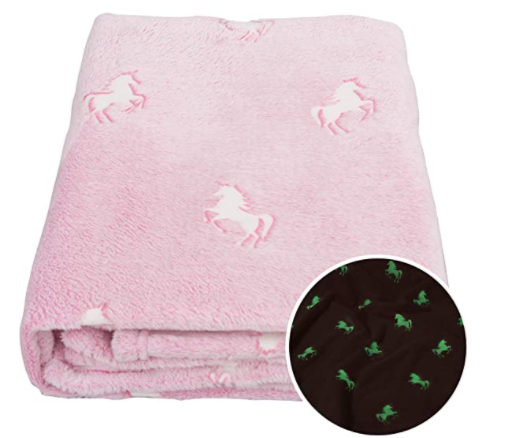 Cobija Unicornio Brilla En Obscuridad