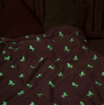 Cobija Unicornio Brilla En Obscuridad