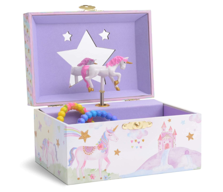 Caja Musical Unicornio Joyero