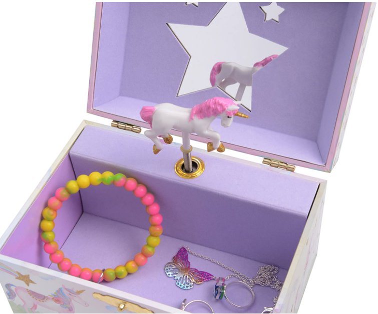 Caja Musical Unicornio Joyero