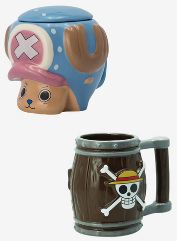 One Piece Set De Tazas X2