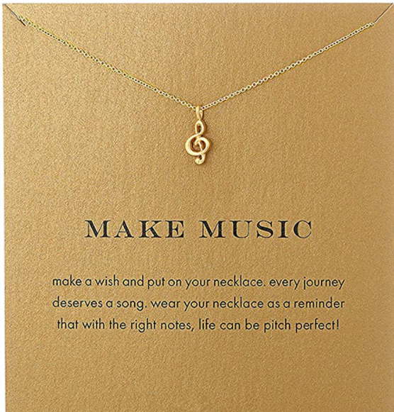 Collar Nota Musical Sol