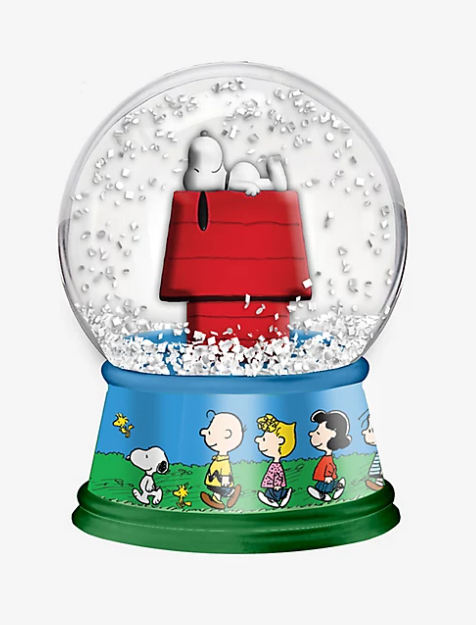 Snoopy Bola Cristal Nieve