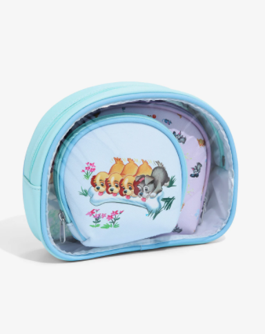 La Dama Y El Vagabundo PRE- ORDEN Set Cosmetiqueras