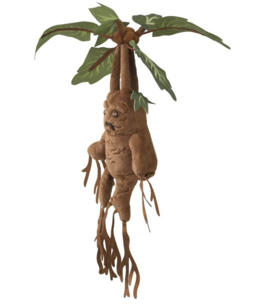 Harry Potter Peluche Electronico Planta Mandrake