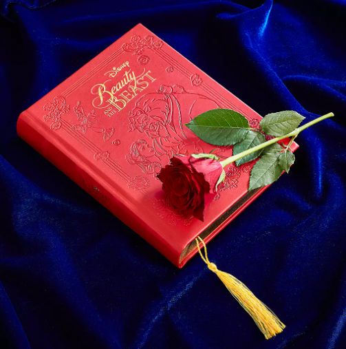 La Bella Y La Bestia Cuaderno Libreta Rojo