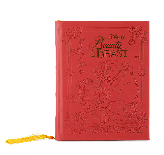 La Bella Y La Bestia Cuaderno Libreta Rojo