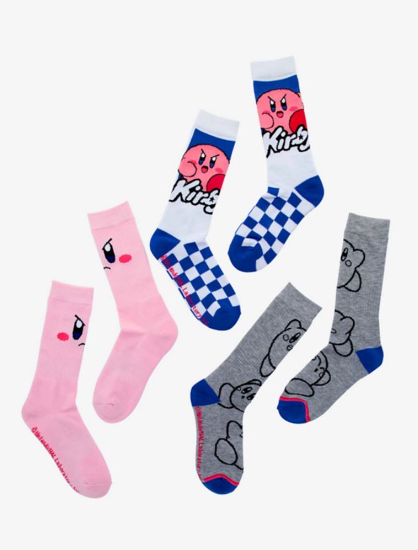 Kirby Set De Calcetines