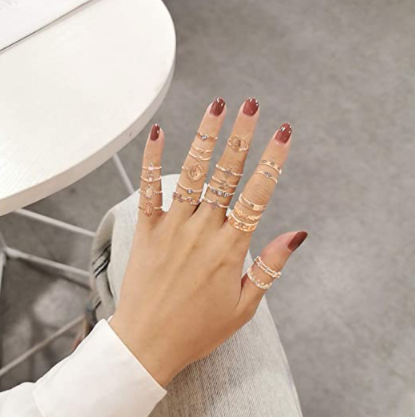 Paquete Mixto Collares y Anillos Udalyn