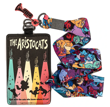 Los Aristogatos Portagafete Gato Jazz