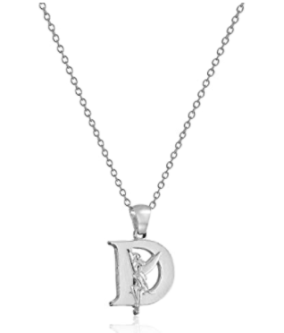 Peter Pan Collar Tinkerbell Campanita Con Inicial