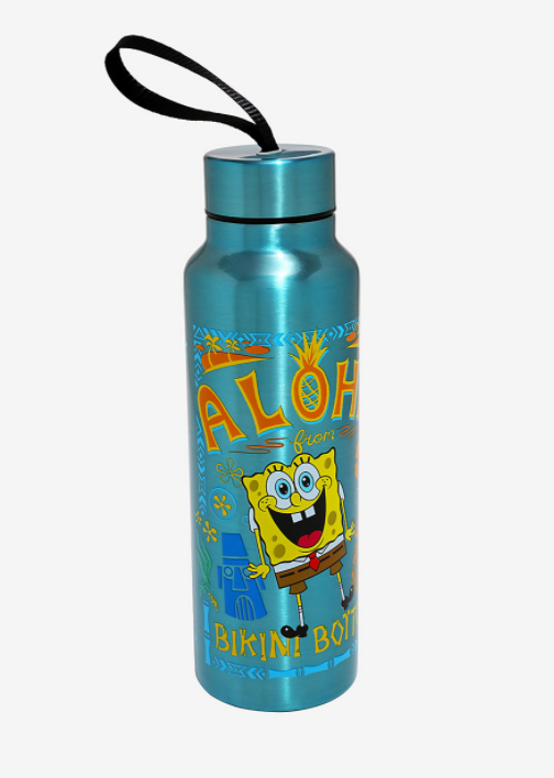 Bob Esponja Termo Bob Esponja Botella Agua Aloha