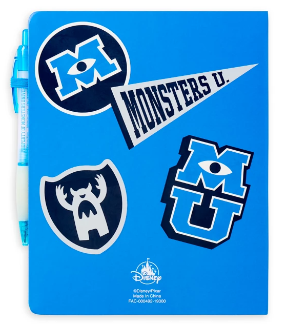 Monsters Inc Cuaderno y Pluma