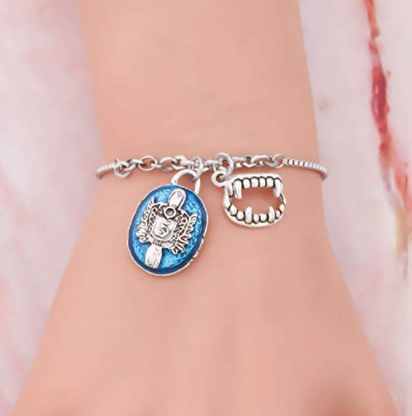 Diario De Vampiros Brazalete Plateado D