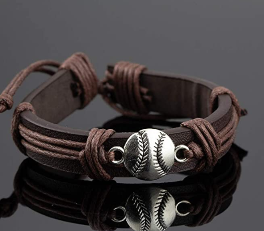 Baseball Brazalete Cuero