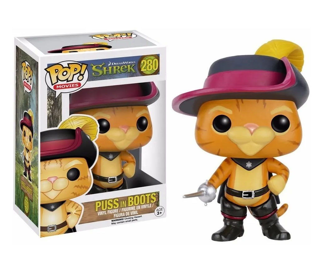 Shrek Funko Gato Con Botas