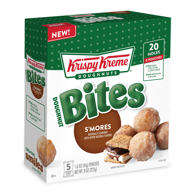 Krispy Kreme Bites Smores 4ct 5pk