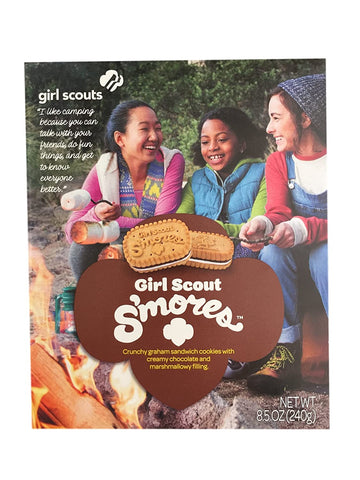 Girl Scout, Cookies, S'mores, galletas de sándwich Graham con relleno de chocolate y malvavisco, paquete de 2