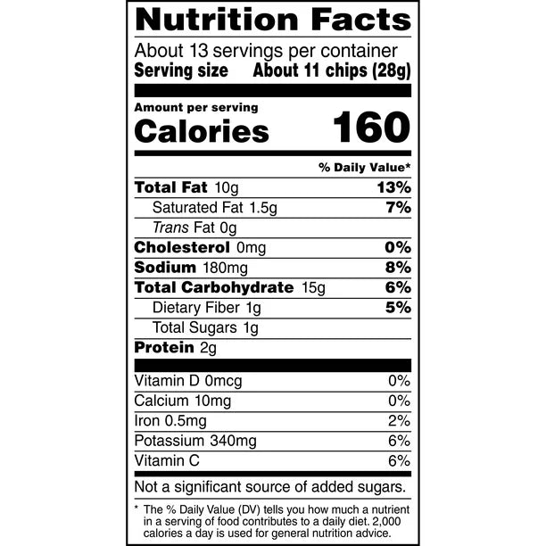 Ruffles Potato Chips Cheddar & Sour Cream Flavored 12.5 Oz