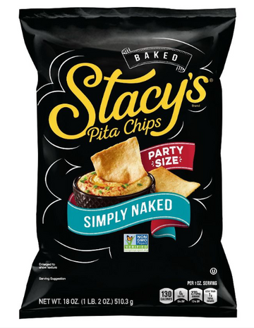 Stacy's Simply Naked Pita Chips - 18oz