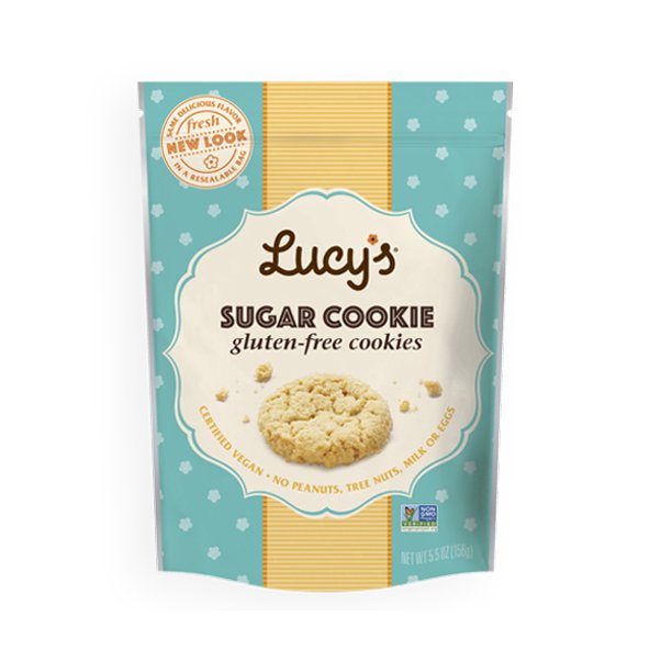 Lucy's Gluten-Free Sugar Cookies, 5.5 oz