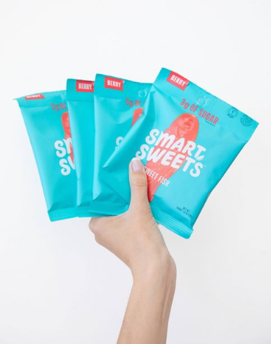 SmartSweets Sweet Fish, Soft and Chewy Candy - 1.8oz