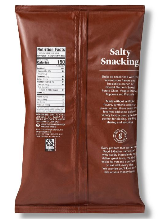 Sweet Potato Kettle Chips - 7oz - Good & Gather™