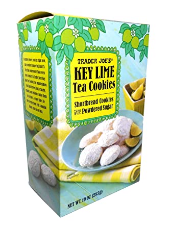 Trader Joe's Key - Galletas de Té de con Mantequilla y Azúcar Glass, 10 oz