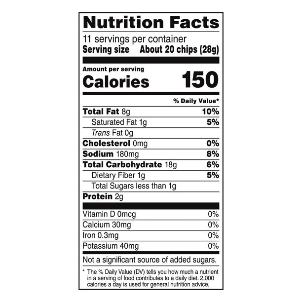 Tostitos Habanero Flavored Tortilla Chips, Bolsa de 11 oz