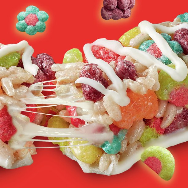 Trix Breakfast Cereal Treat Bars, Value Pack, 16 Barras