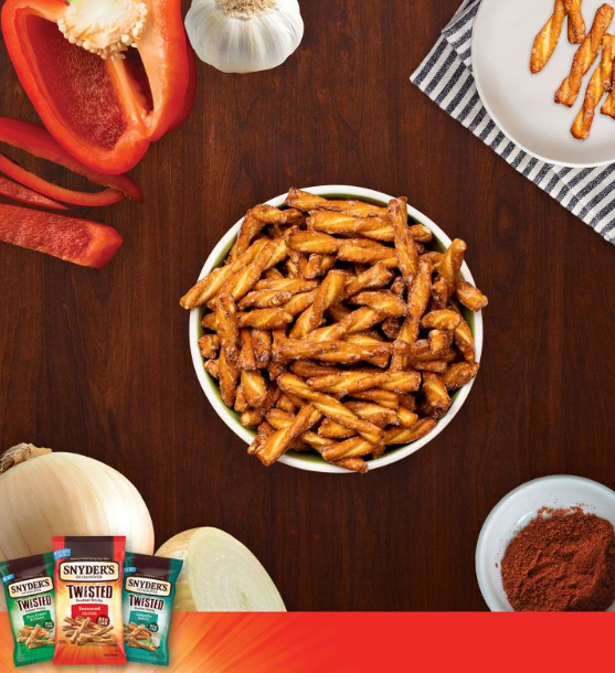 Snyder's of Hanover Twisted Pretzel Sticks - 12oz