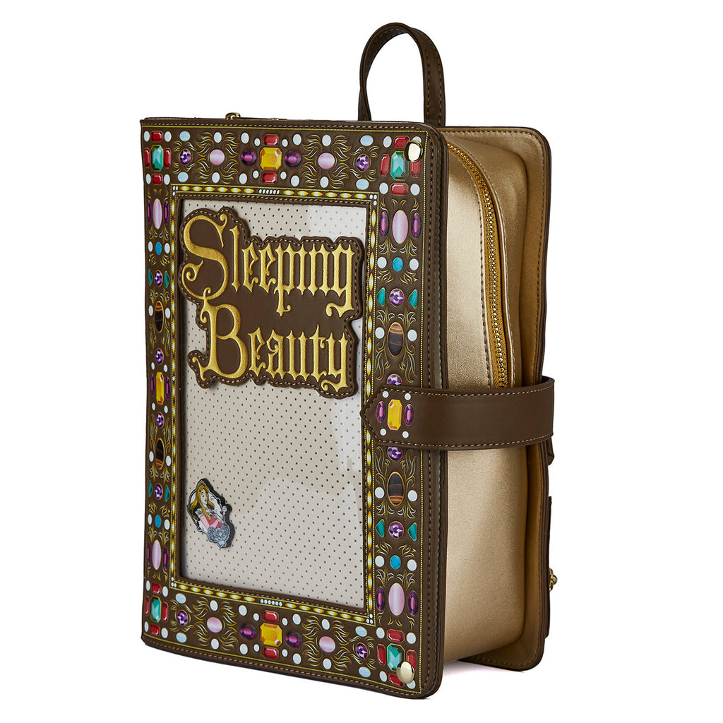 Bella Durmiente Princesa Aurora Bolsa Libro Crossbody