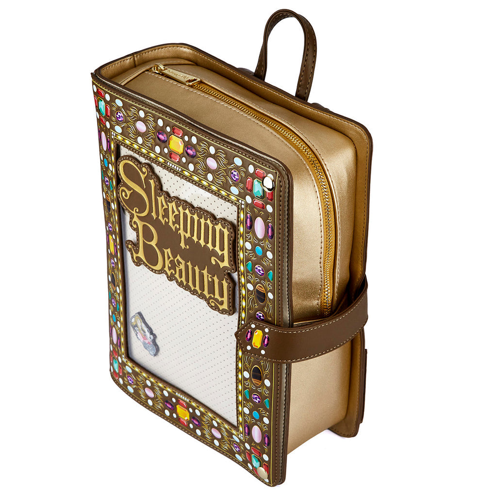 Bella Durmiente Princesa Aurora Bolsa Libro Crossbody