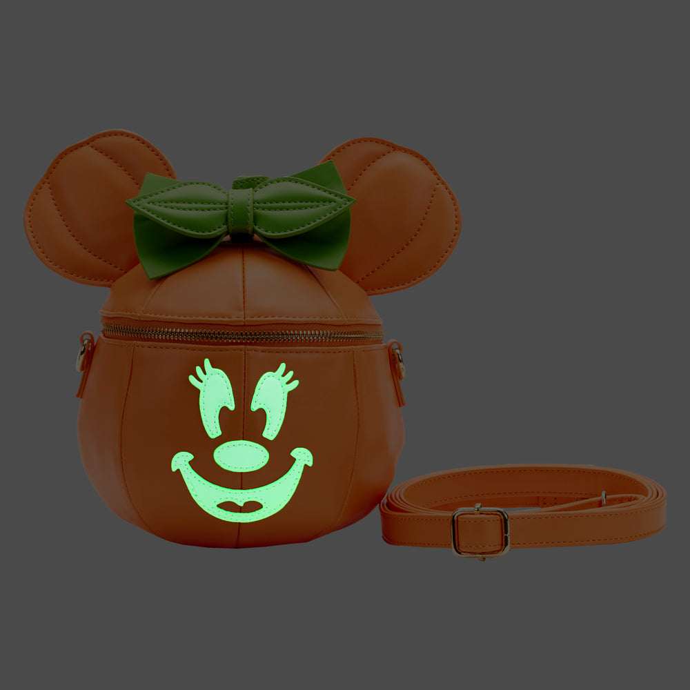 Minnie Mouse Bolsa Calabaza Brilla Obscuridad