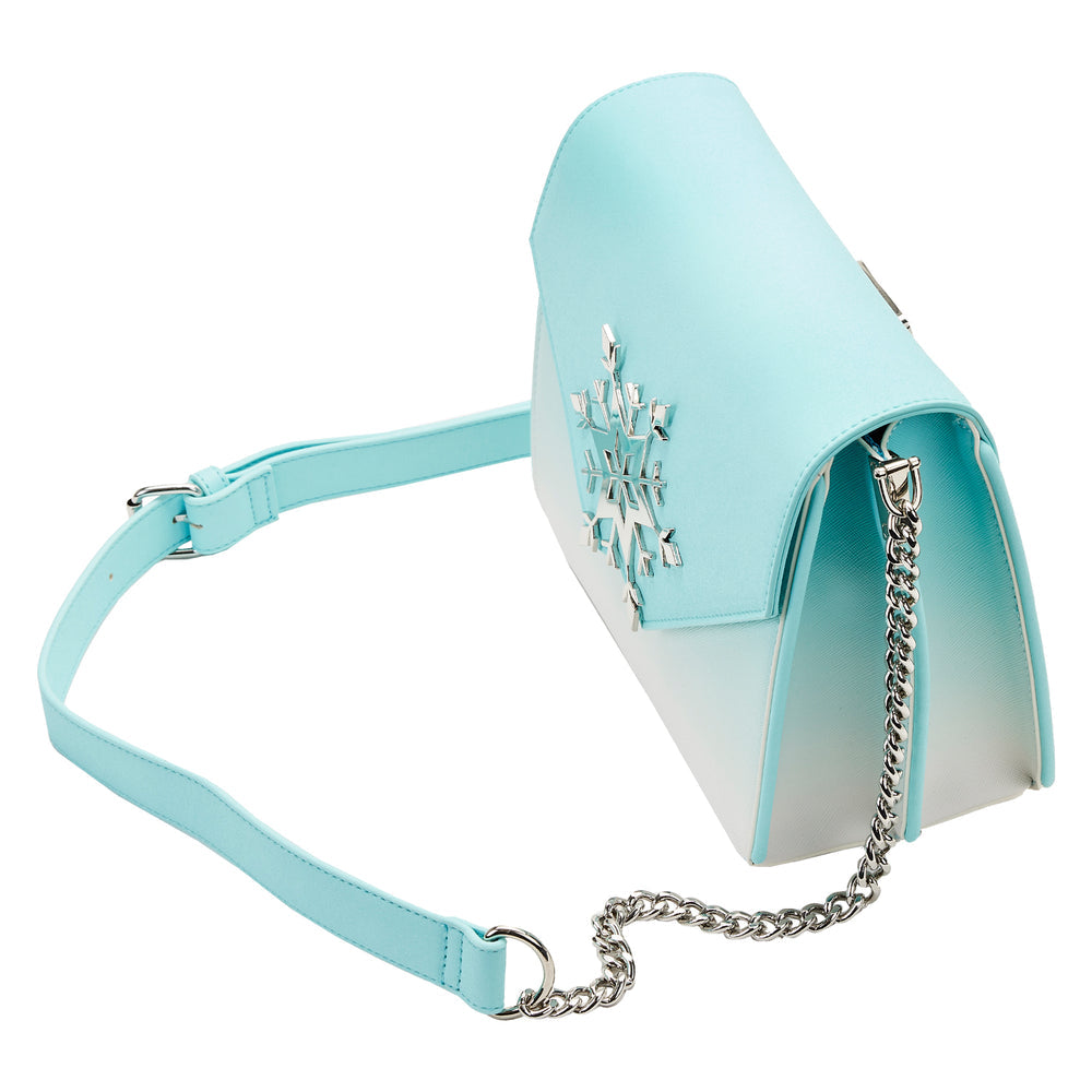 Frozen Bolsa Crossbody Elsa Snowflake Glitter