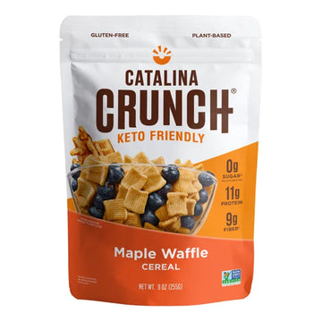 Catalina Crunch Maple Waffle Keto Cereal, 9oz