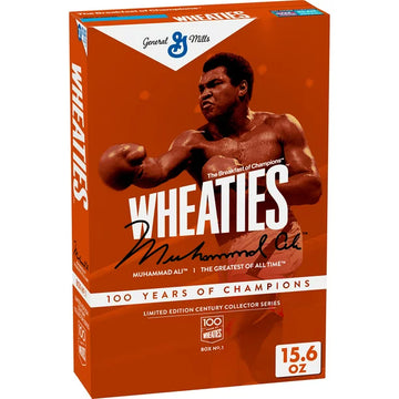 Wheaties Breakfast Cereal, Desayuno de Campeones, 100% Whole Wheat Flakes, 15.6 oz