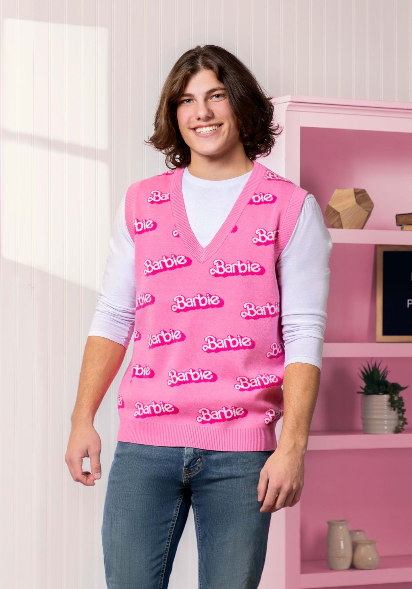 Barbie Sueter Sin Mangas Unisex