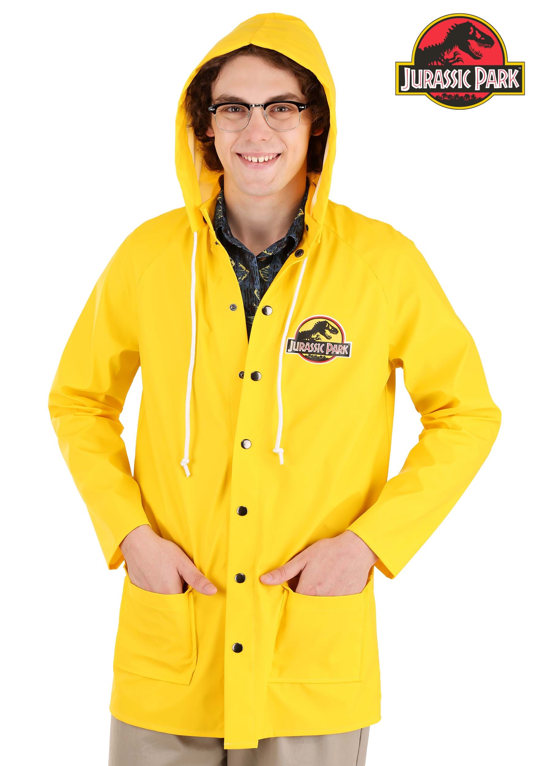 Jurassic Park Impermeable Amarillo