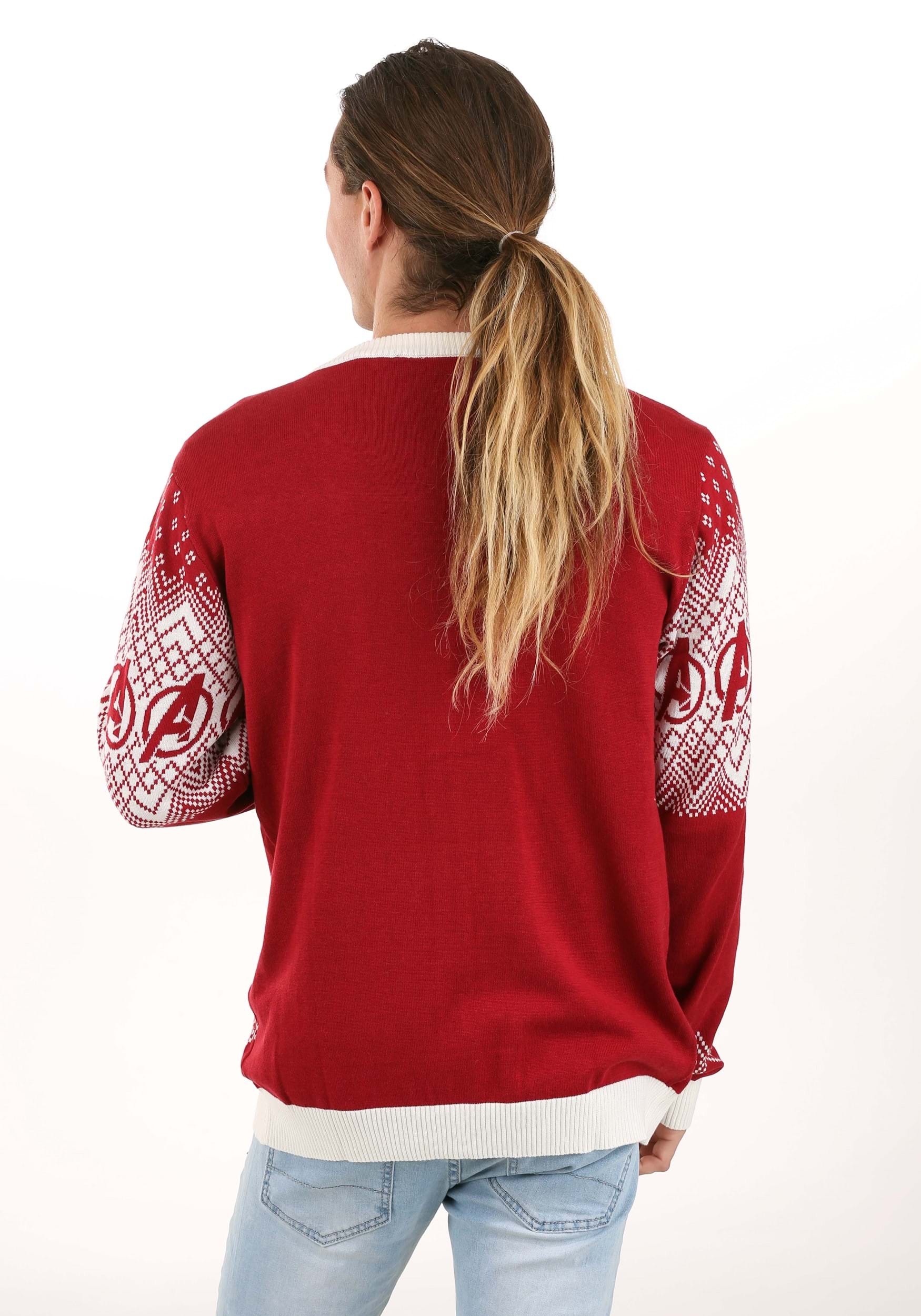 Avengers Ugly Sweater Cardigan Marvel