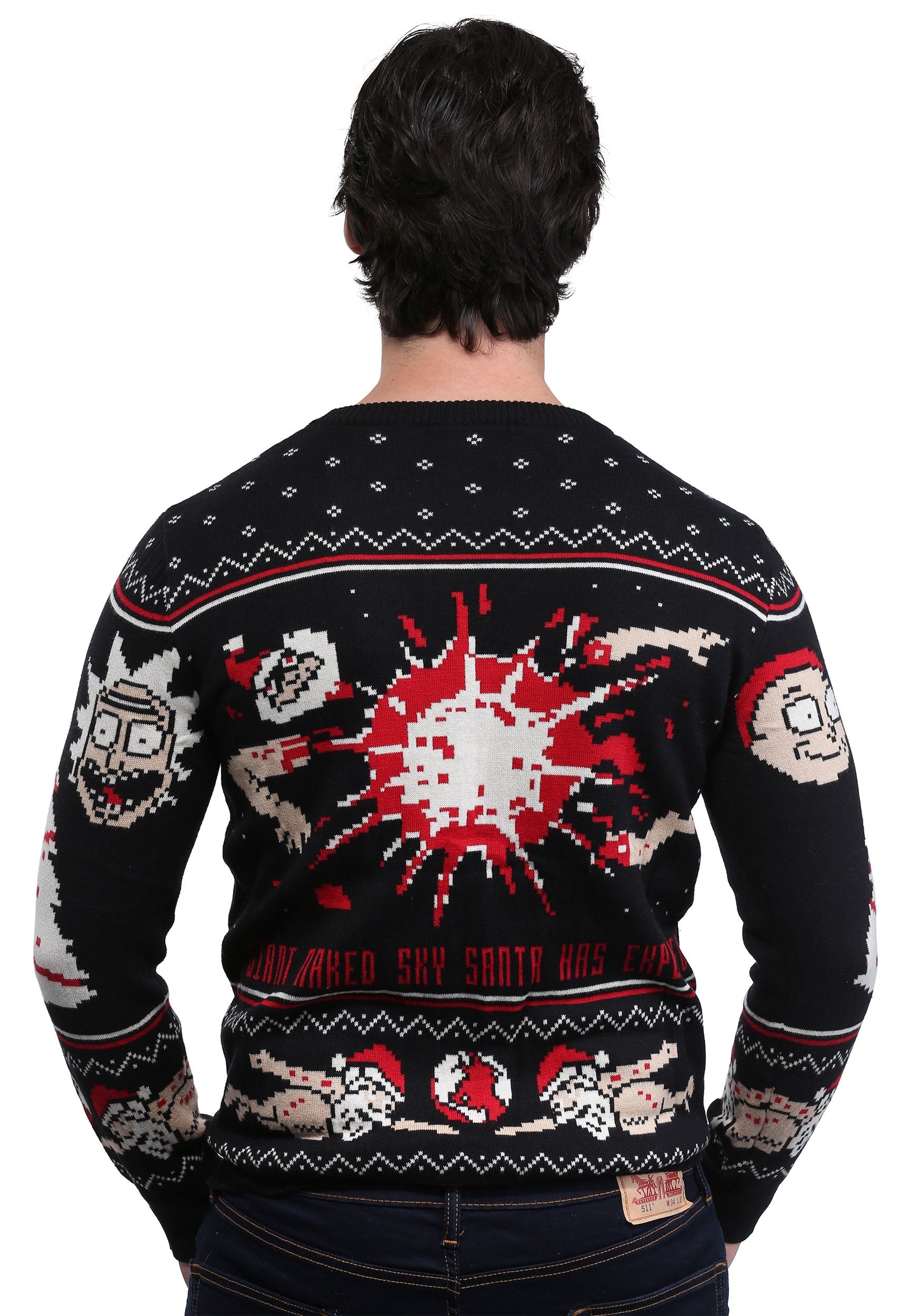 Rick y Morty Ugly Sweater