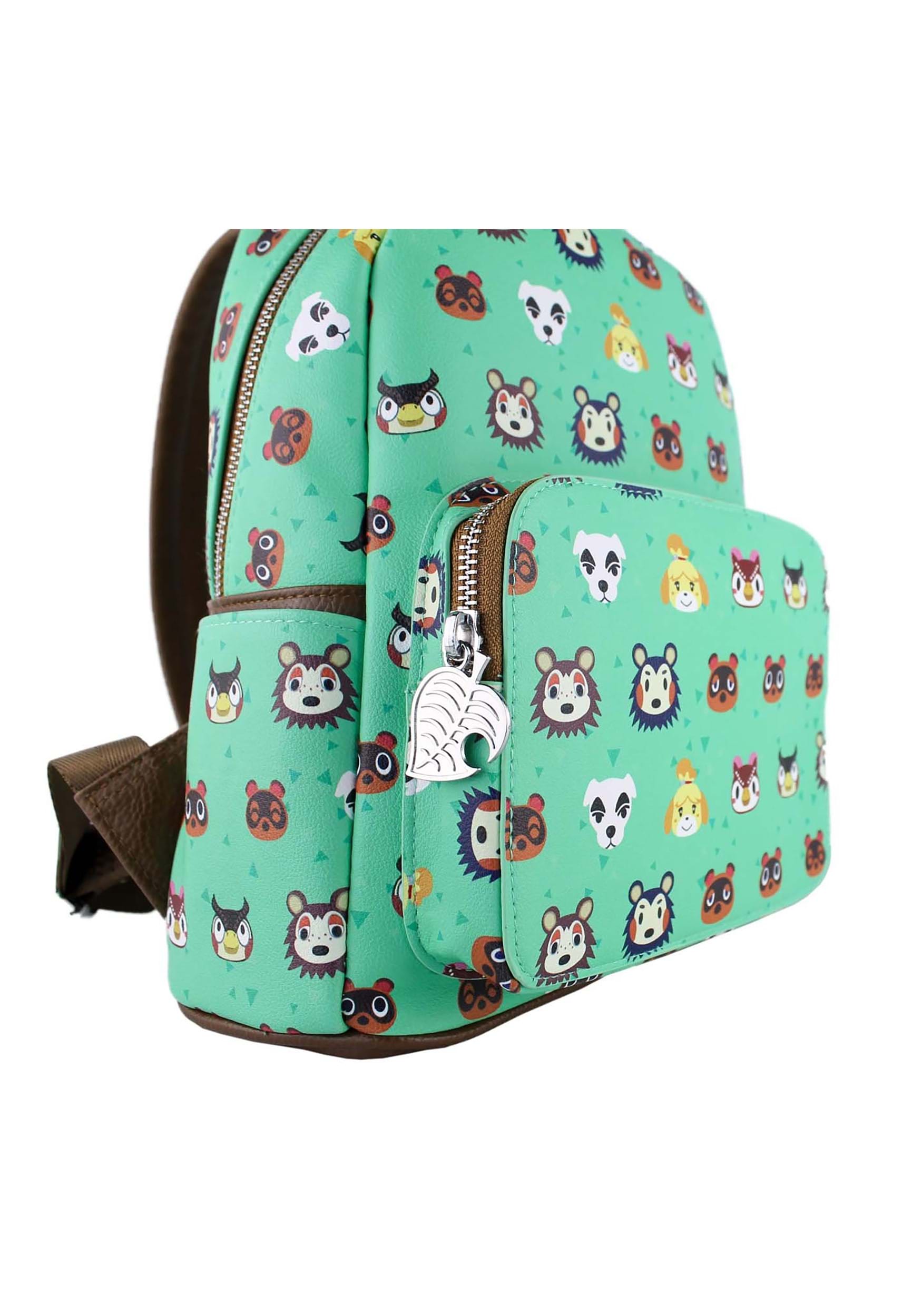 animal crossing character print mini backpack Nintendo Animal Crossing Mini Backpack from Cakeworthy
