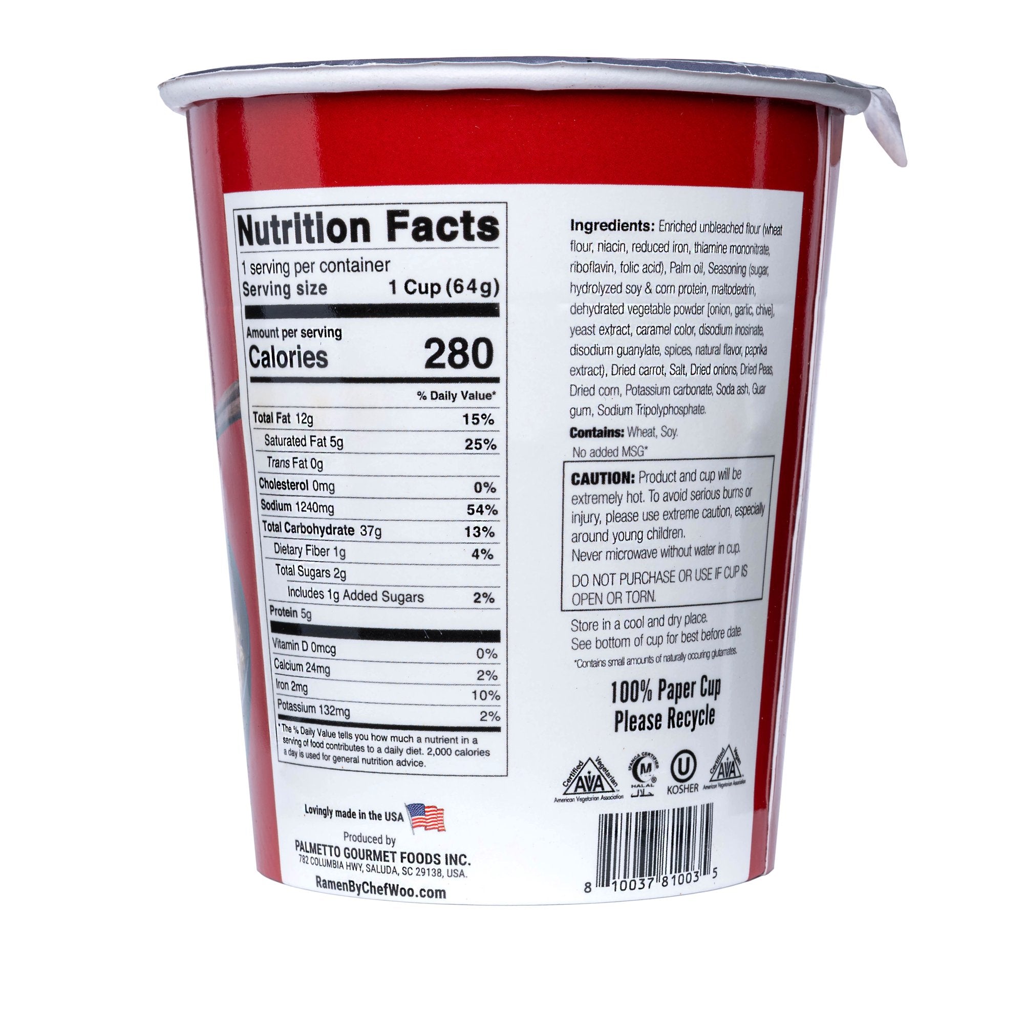 Ramen Express by Chef Woo Beef Flavored Ramen Noodles