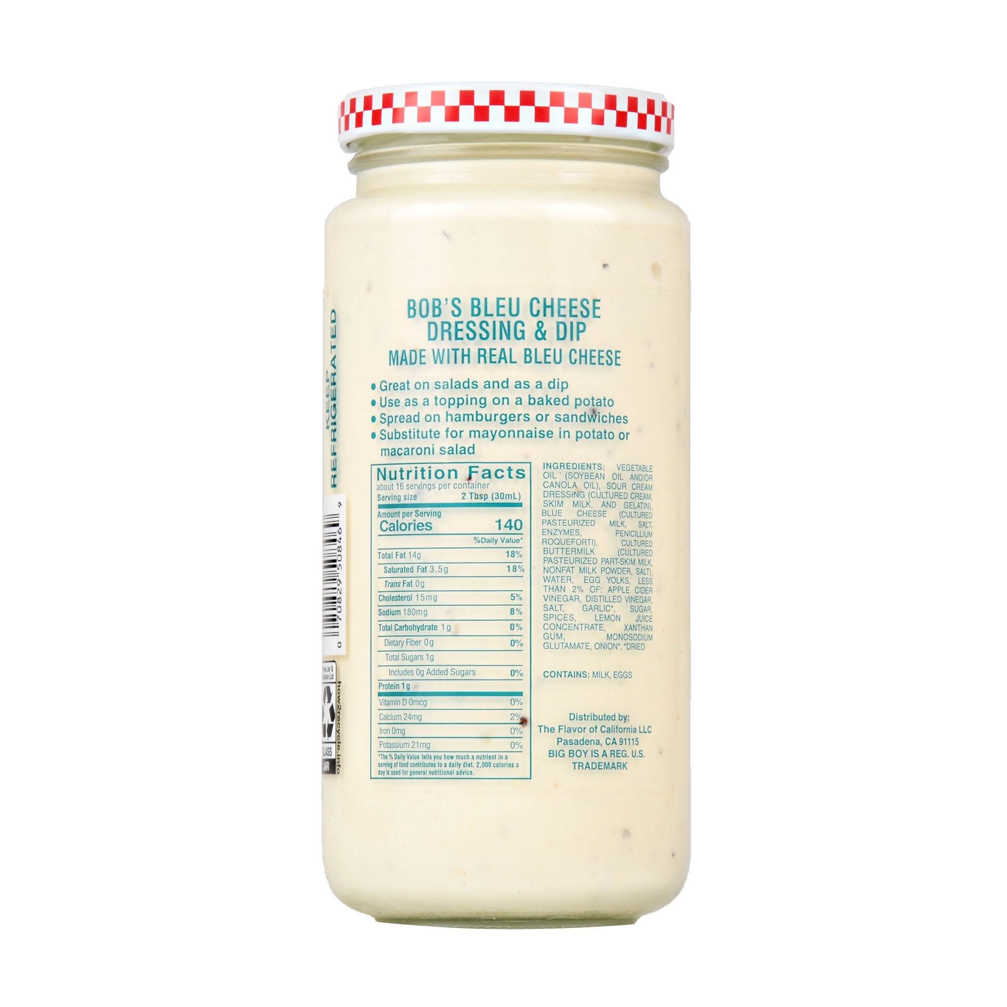 Bobs Bleu Cheese Salad Dressing & Dip, 16 oz.