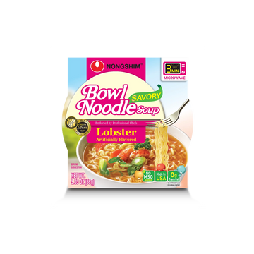 Nongshim Bowl Noodle Savory Lobster Ramyun Ramen Noodle Soup Bowl (12)