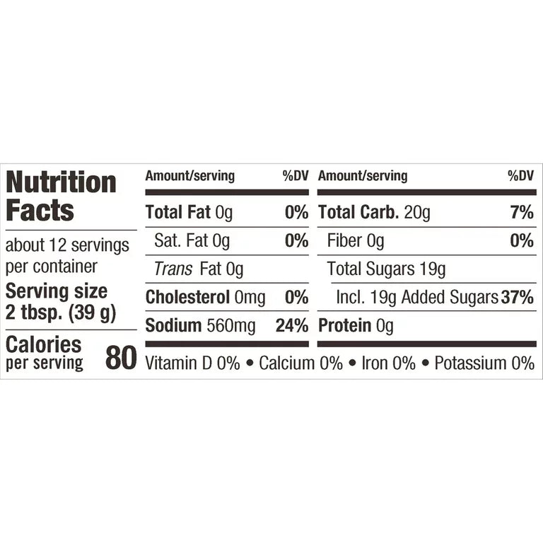 Buffalo Wild Wings Asian Zing Sauce