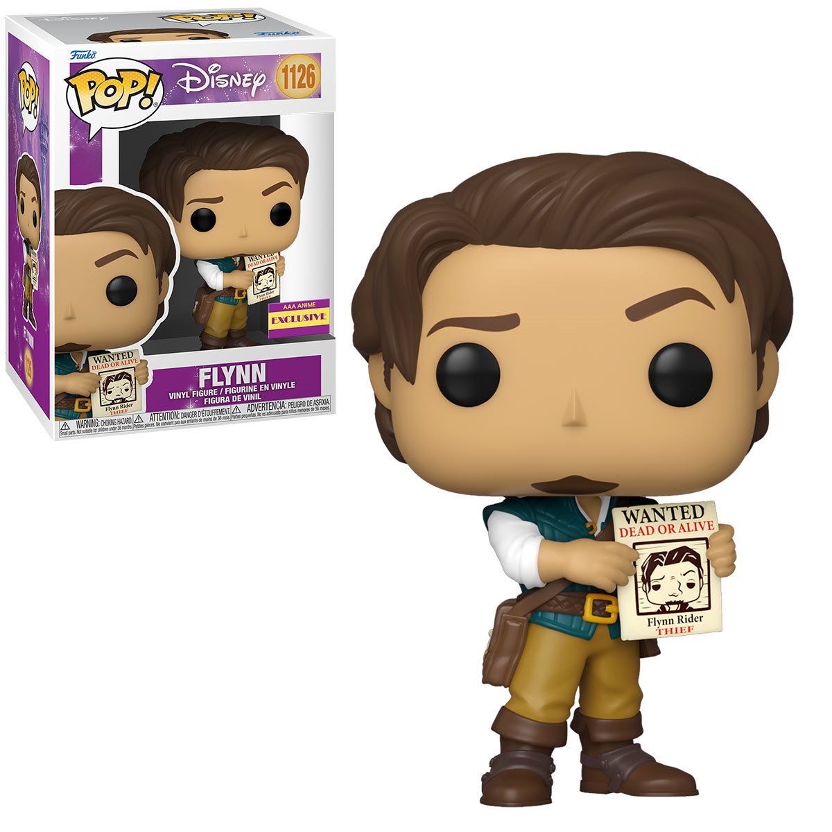 Enredados Flynn Rider Funko Rapunzel